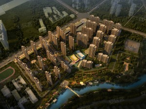 長沙綠地香樹花城抗震支架項目